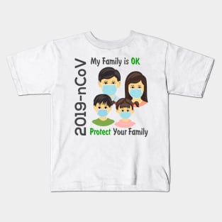 My family is ok Kids T-Shirt